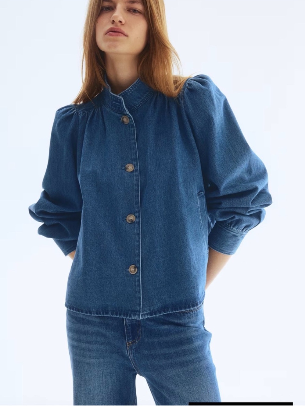 Trendy Denim Jacket H&M NWT